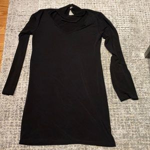 Worn once. Little black dress